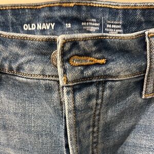 BNWT Old Navy High-Rise OG Straight Denim Shorts